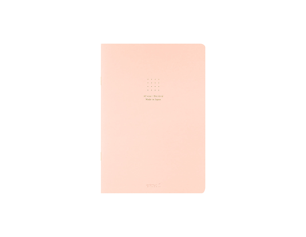 Caiet roz A5 Color Dot Grid