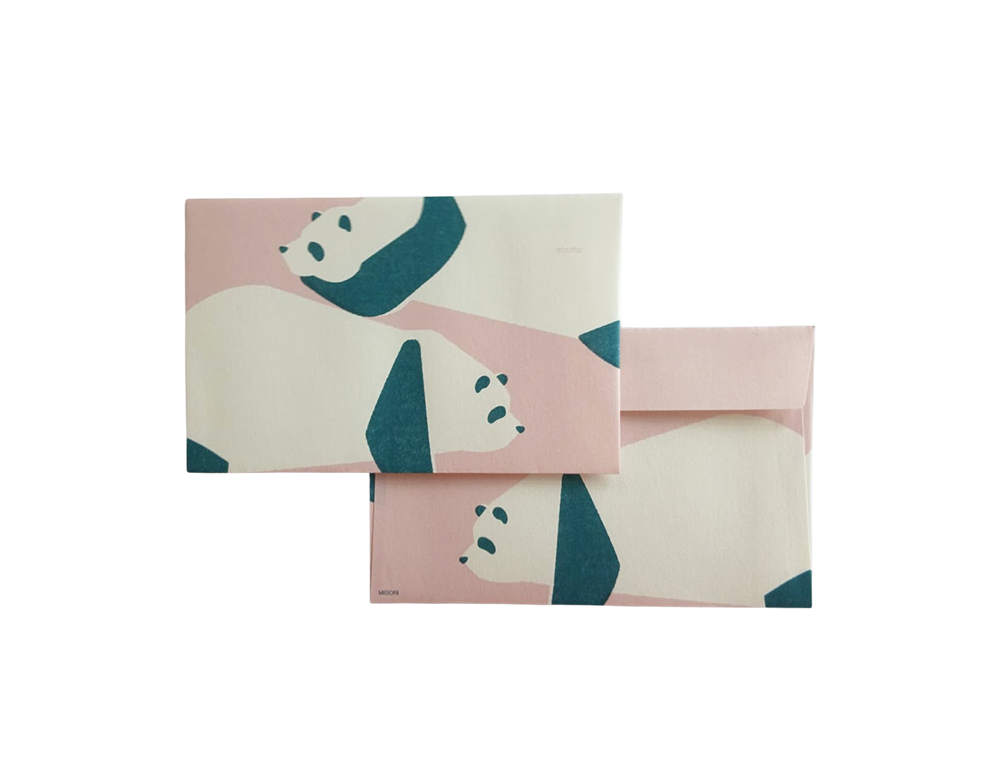 Set de 8 plicuri Panda