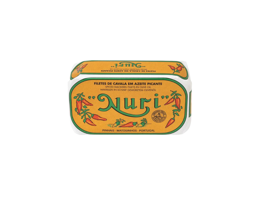 Fileuri picante de macrou în ulei de măsline