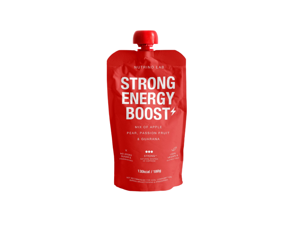 Piure de fructe Strong Energy Boost