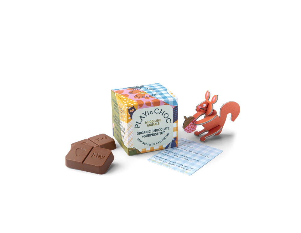 Ciocolata cu surprize Animale din Padure  PLAY in CHOC Toychoc