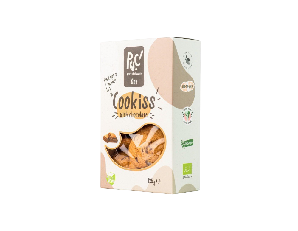 Biscuiți din ovăz cu ciocolată