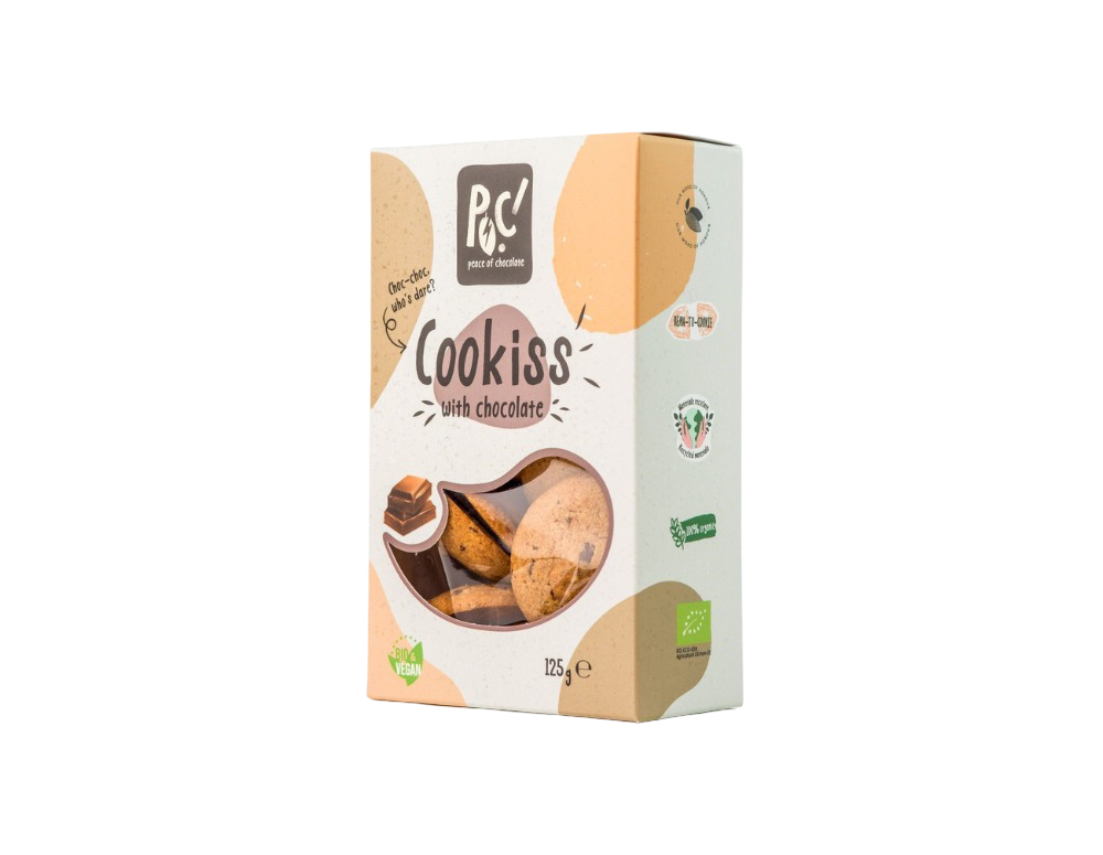 Biscuiți din speltă cu ciocolată