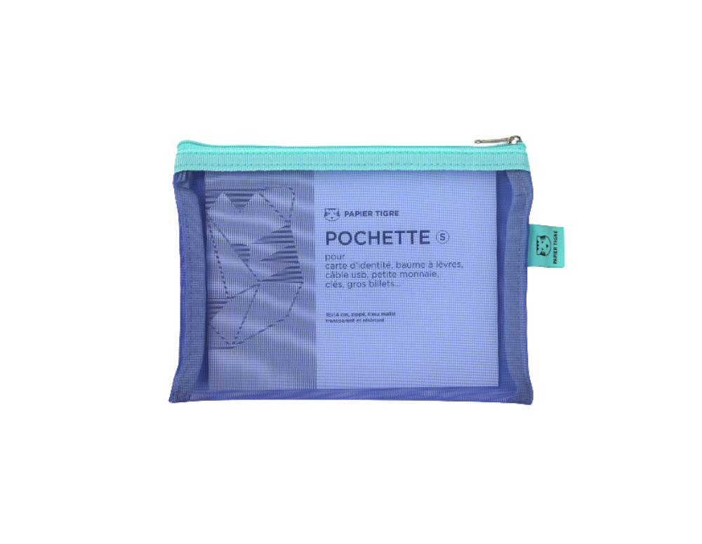 Portfard transparent Aqua