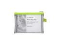 Portfard transparent Lime
