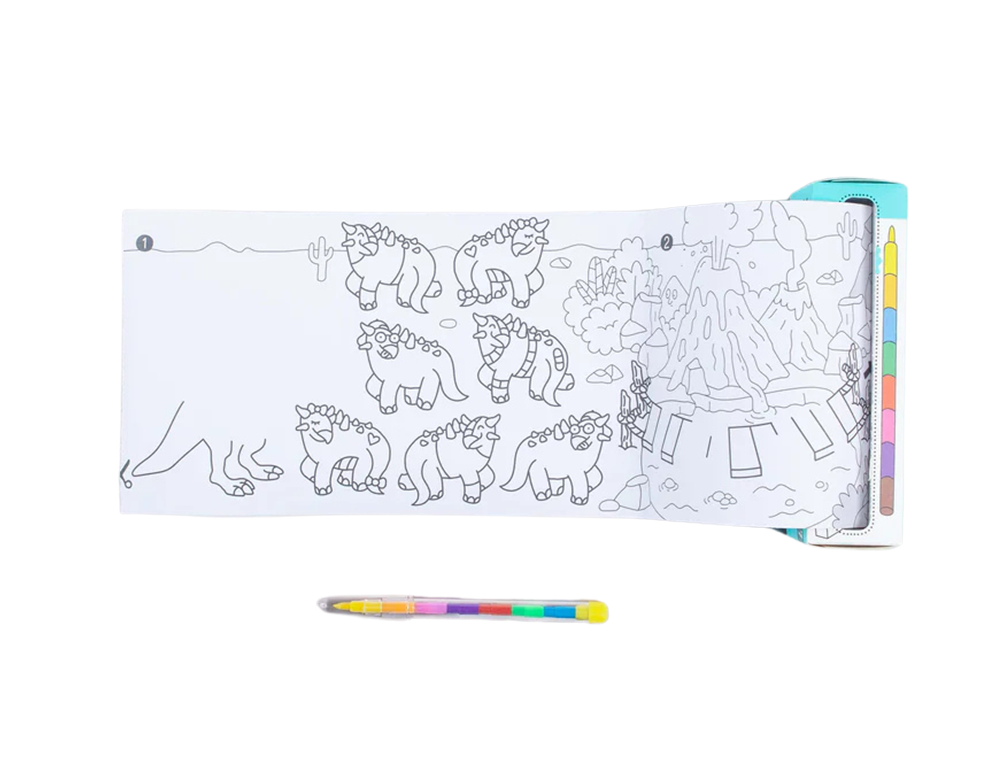 Joc de colorat Dinos