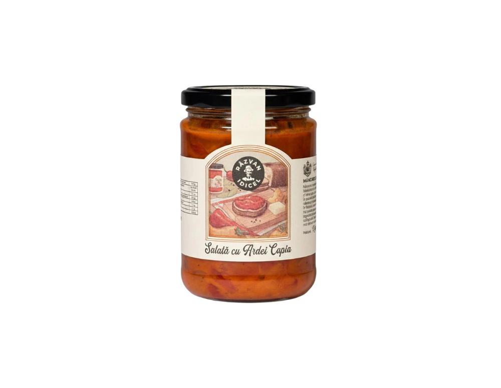 Salată de ardei copt