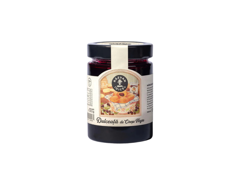 Dulceață de cireșe negre