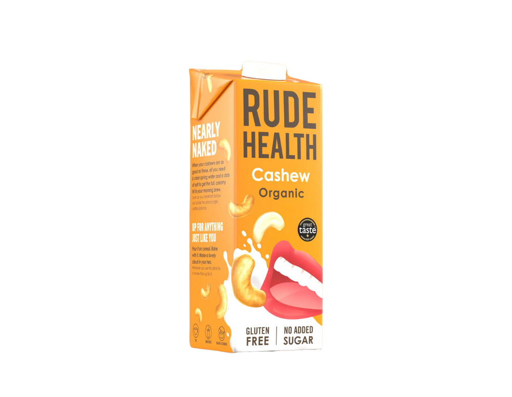 Lapte de caju de la Rude Health organic natural bautura vegetala