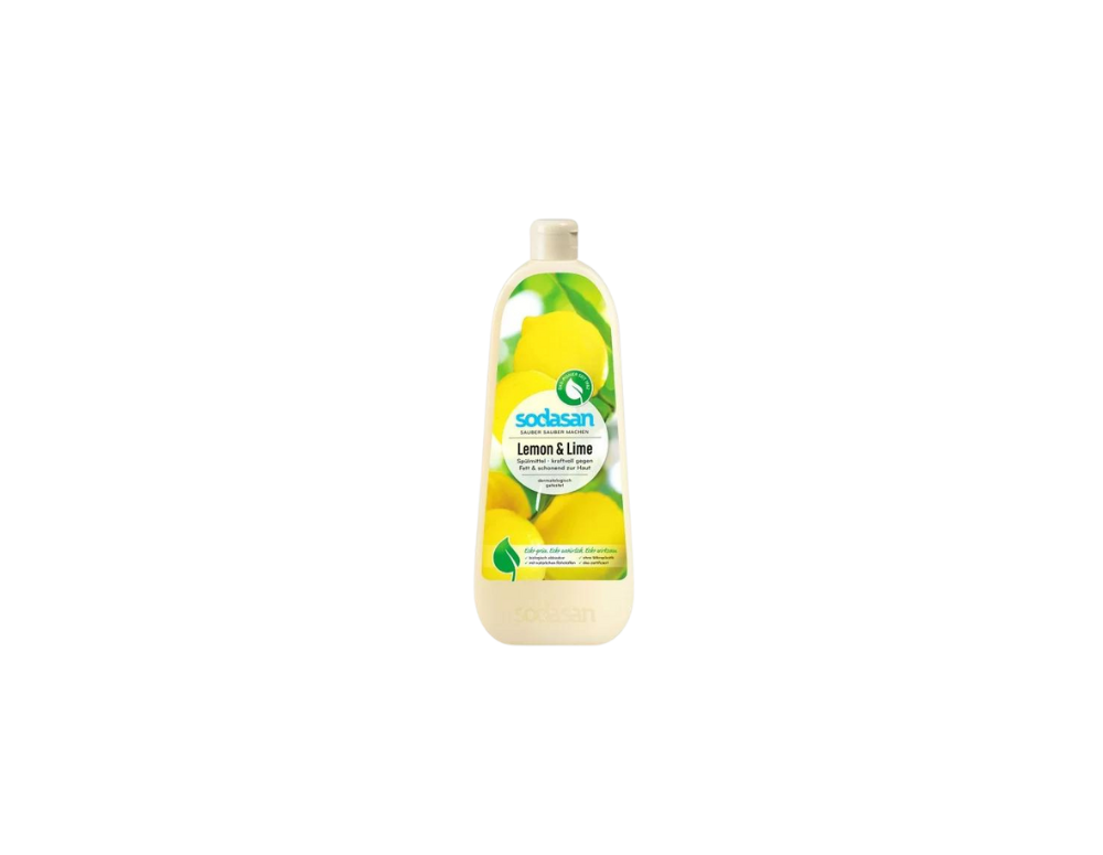 Sodasan detergent de vase cu lamaie si lime