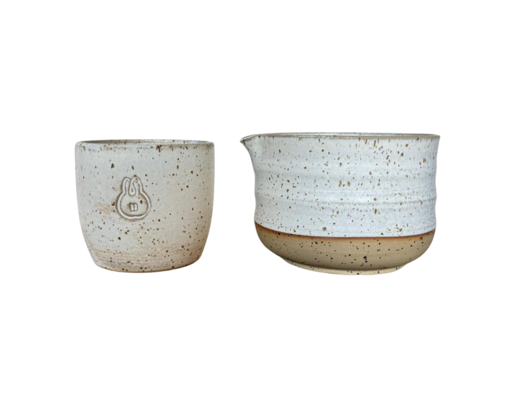 Set matcha cu bol și cană