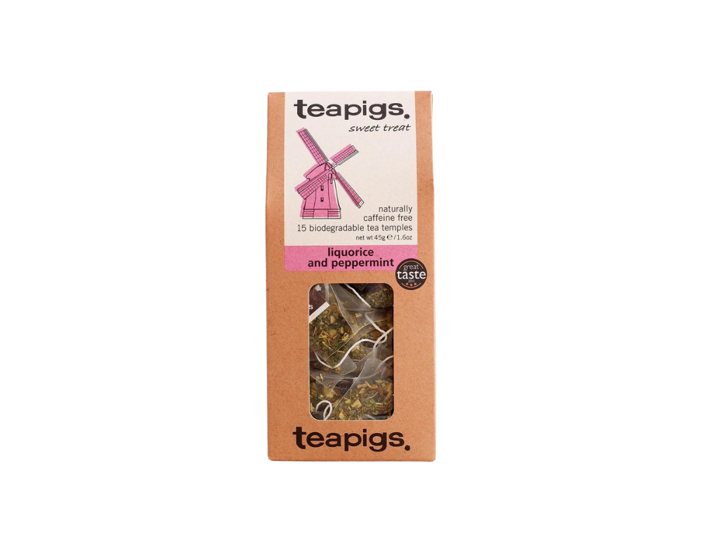 Teapigs ceai de lemn dulce si peppermint menta izma buna