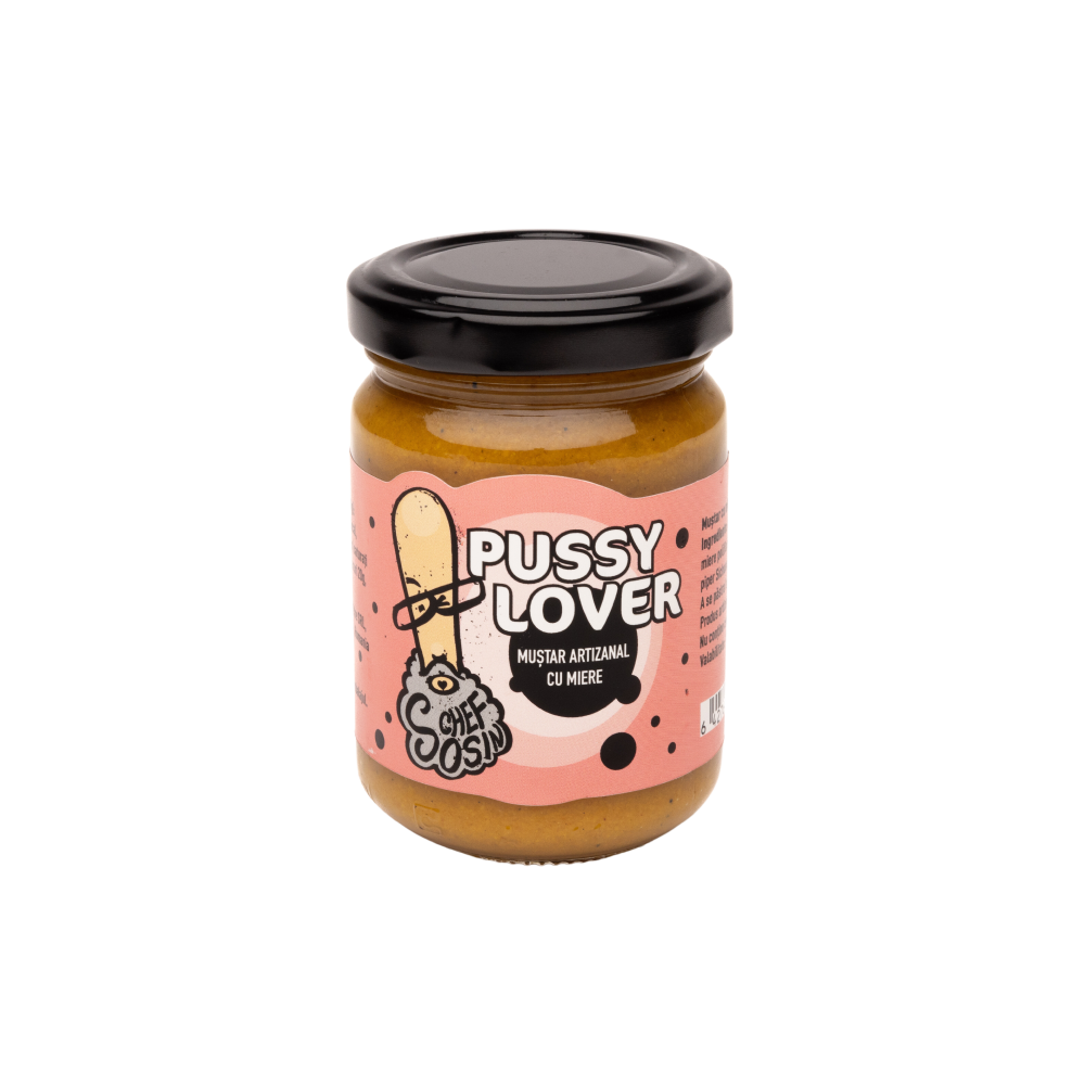Chef sosin Pussy Lover artisan mustard with honey