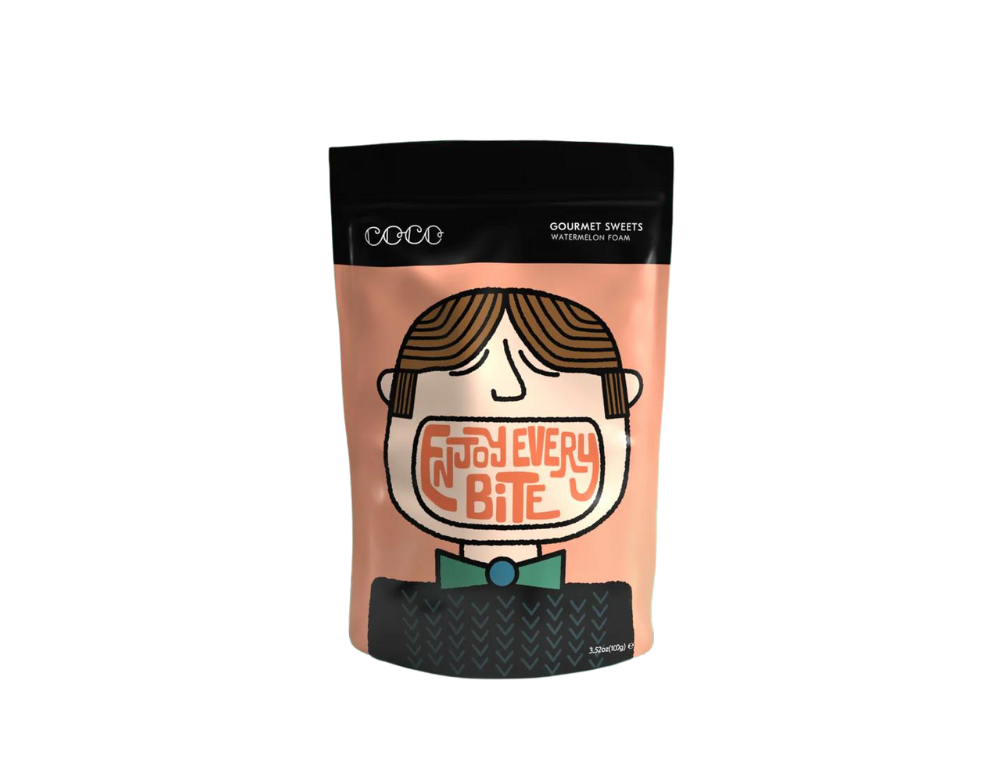 Jeleuri sour watermelon cu fructe naturale si pepene rosu de la COCO