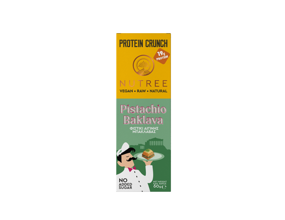 Nutree baton proteic cu fistic si baclava