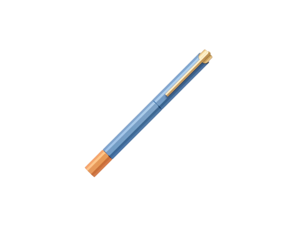 Pix rollerball bihex culoarea blue gin, de la YSTUDIO