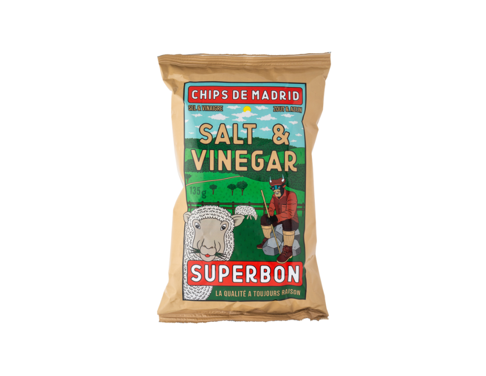 SUPERBON Chipsuri cu otet si sare