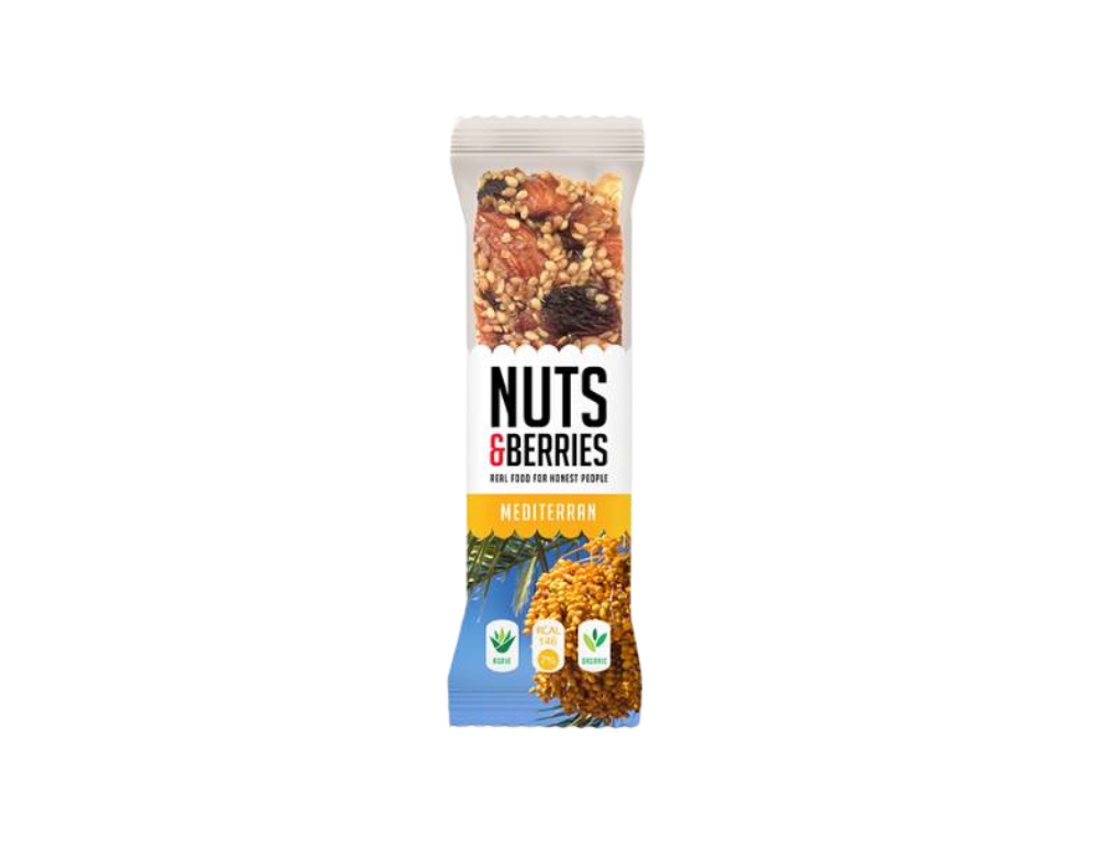 Baton meditarean de la nuts & berries